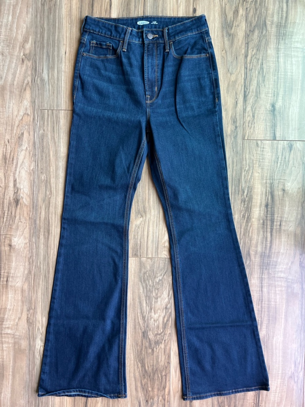 Old Navy Dark Blue Flare Jeans